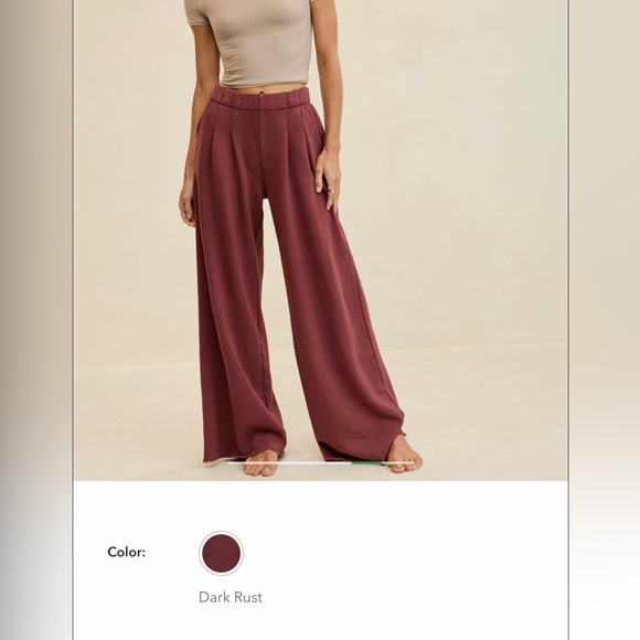 Aerie wide-leg lounge pants - Picture 7 of 8